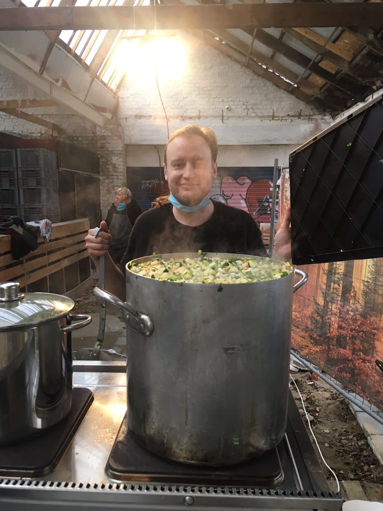 Kookploeg Gent Solidair Bert Buysse